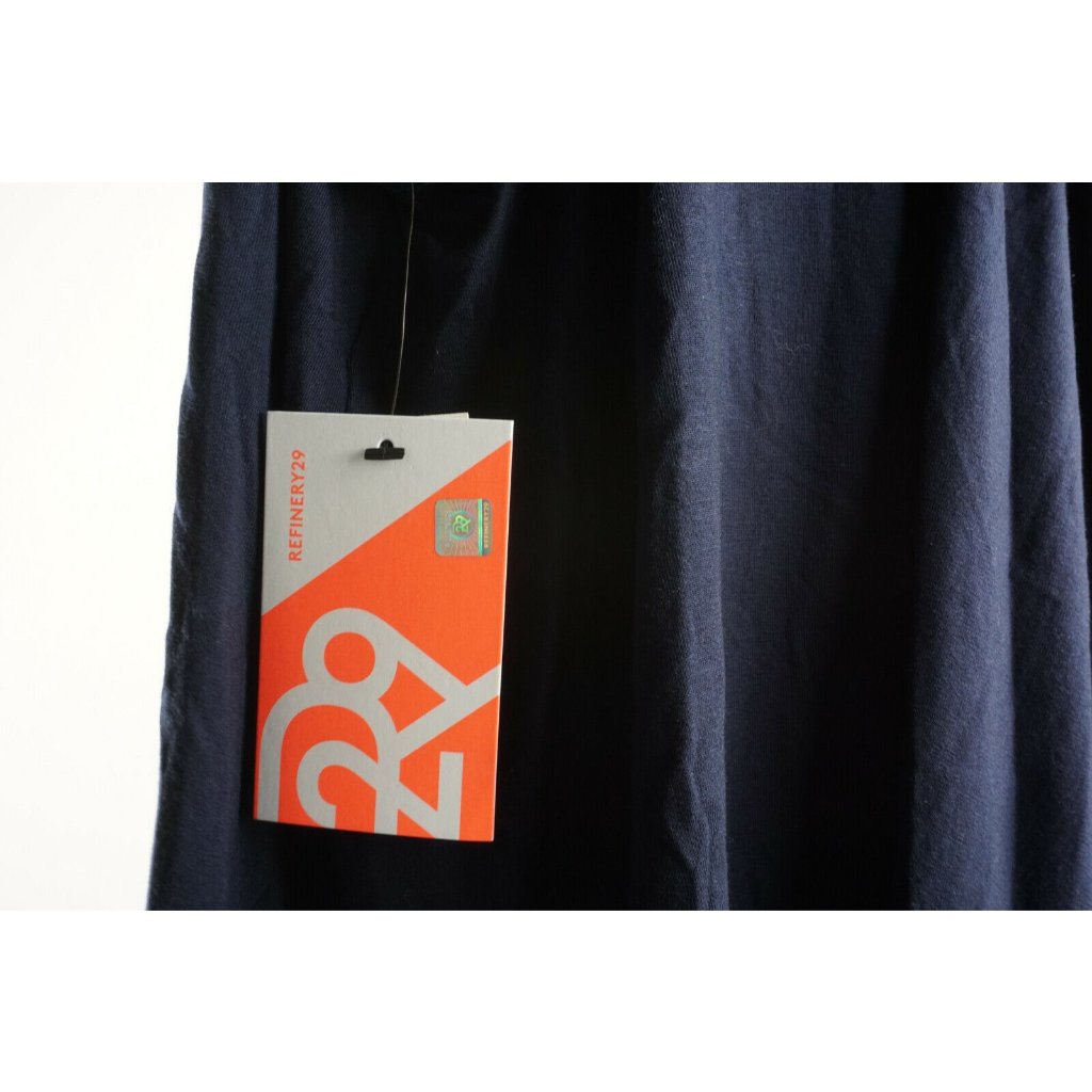 New Refinery29 Women's M Blue Pajama Knit Racerback Lightweight Pajama Tank Top — image 4 of 8